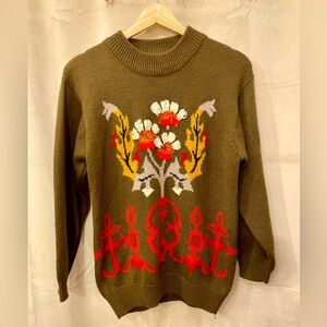 Vintage | Tigi | 70s Thistle Sweater | S
